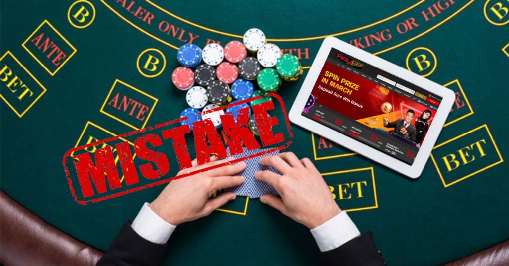 Most Common Mistakes Made by Online Casino Players